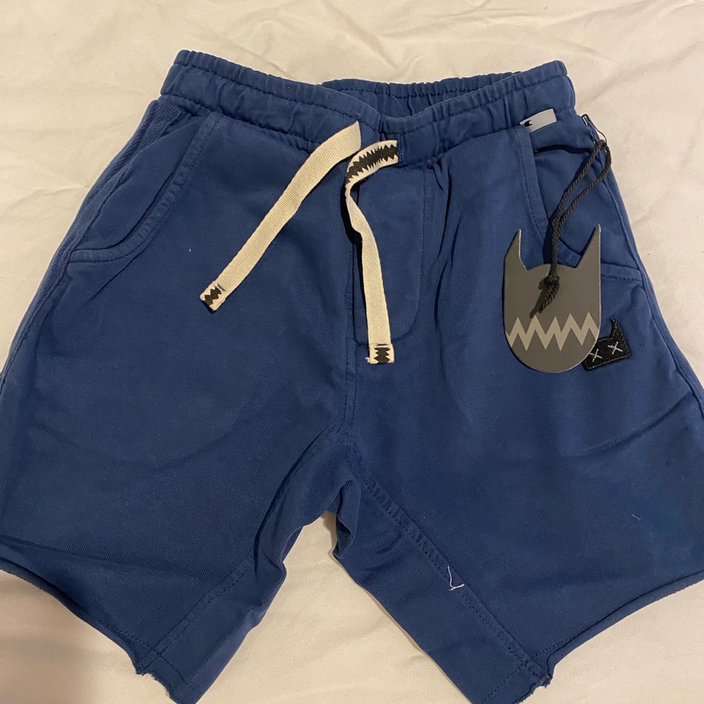 Blue shorts